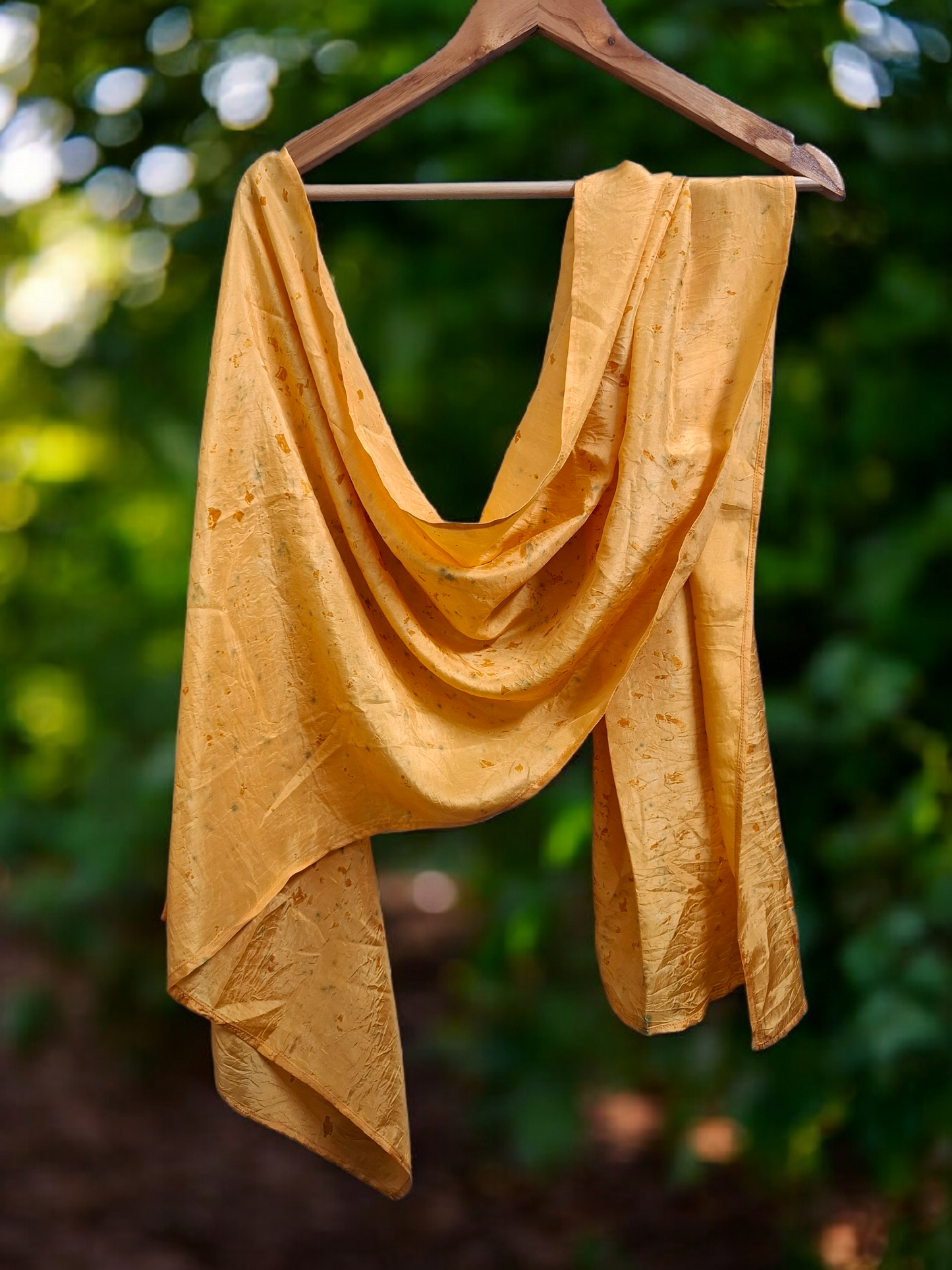 Solar Mist Habutai Silk Stole / Scarf