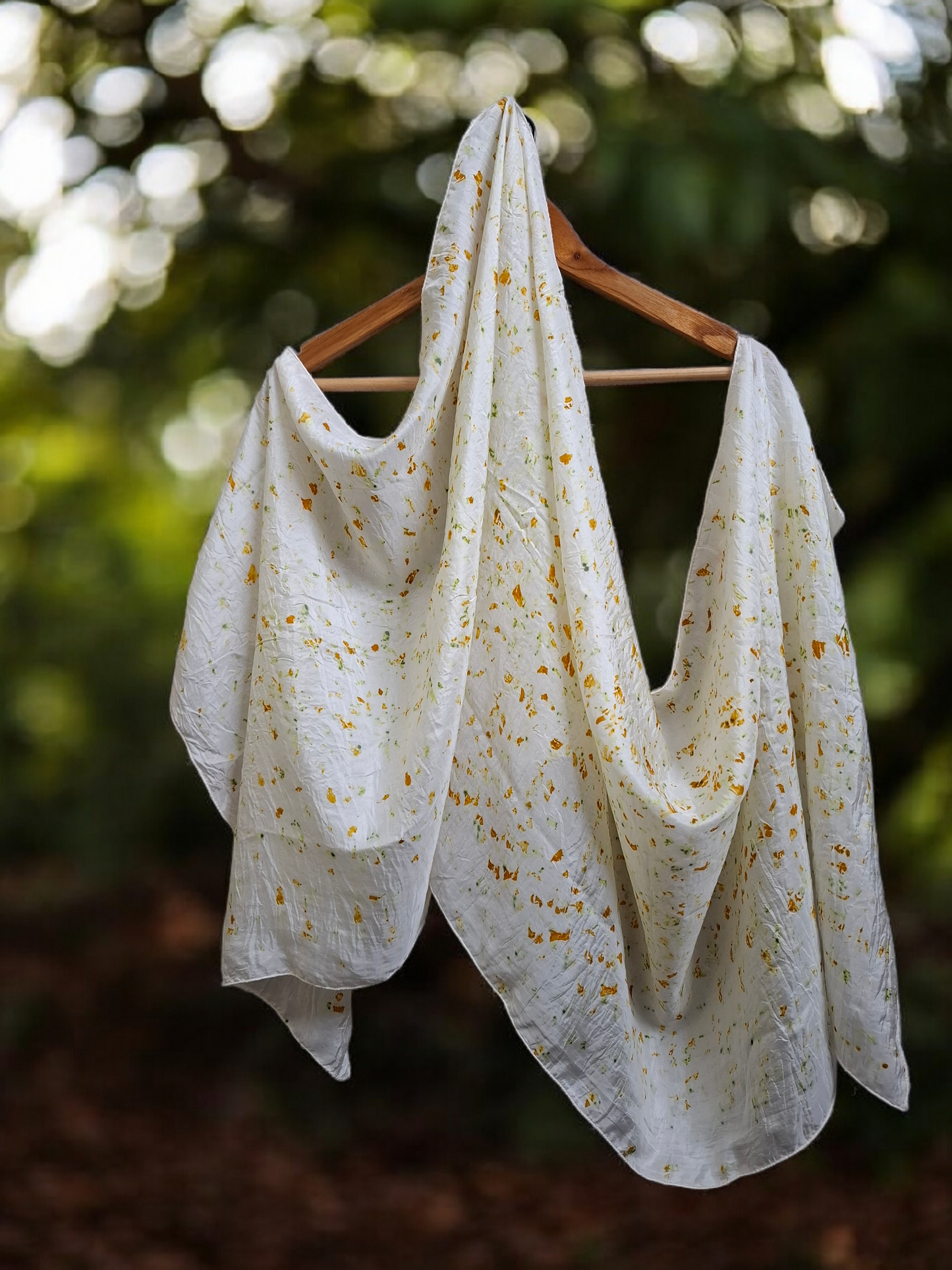 Petal Dust Habutai Silk Stole / Scarf