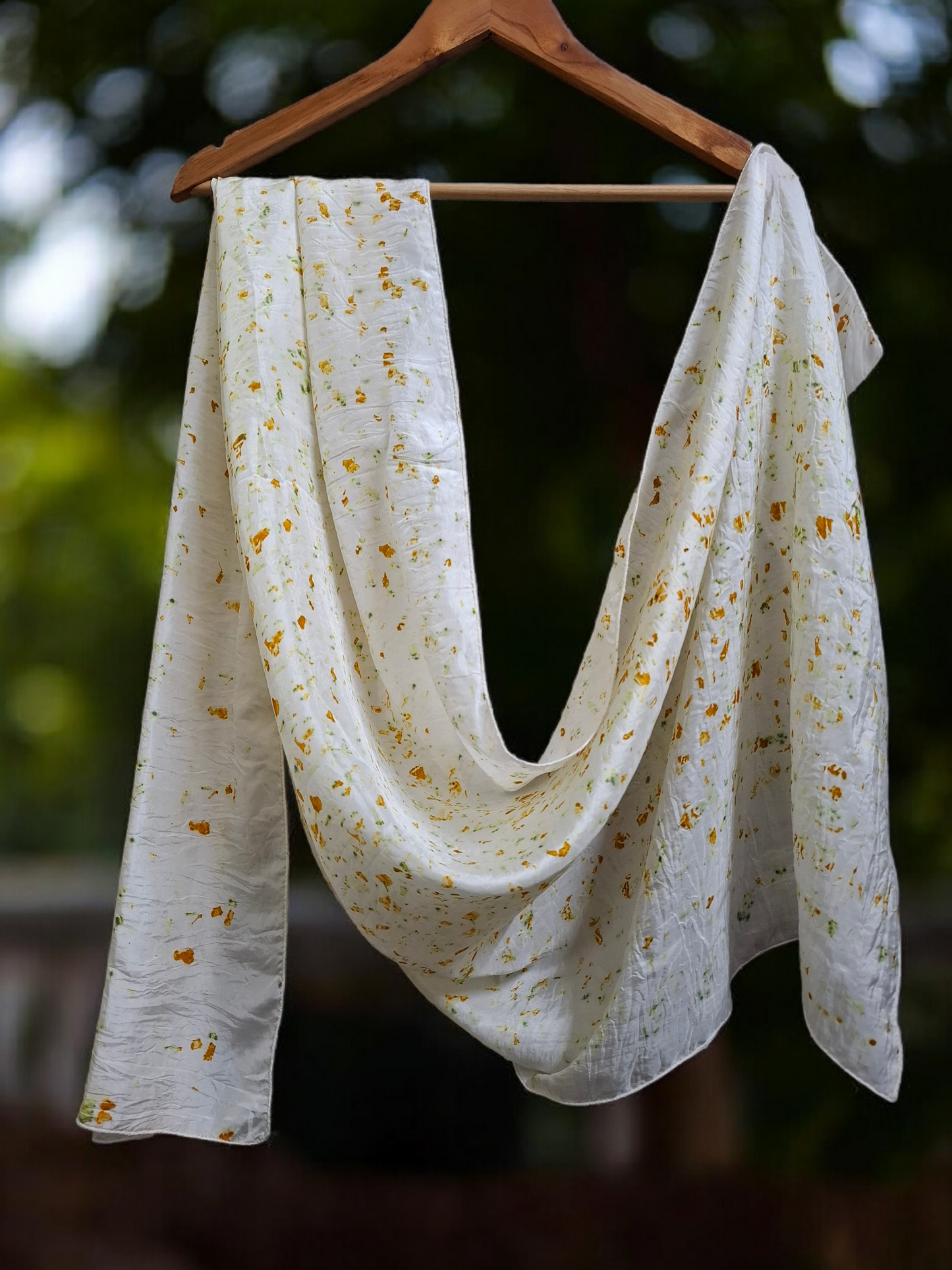 Petal Dust Habutai Silk Stole / Scarf