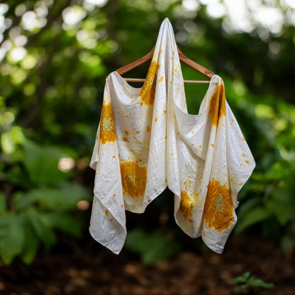 Wild Sun Habutai Silk Stole / Scarf