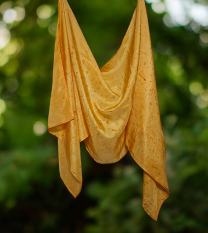 Solar Mist Habutai Silk Stole / Scarf