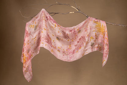 Bloom Aura Kotta silk stole scarf