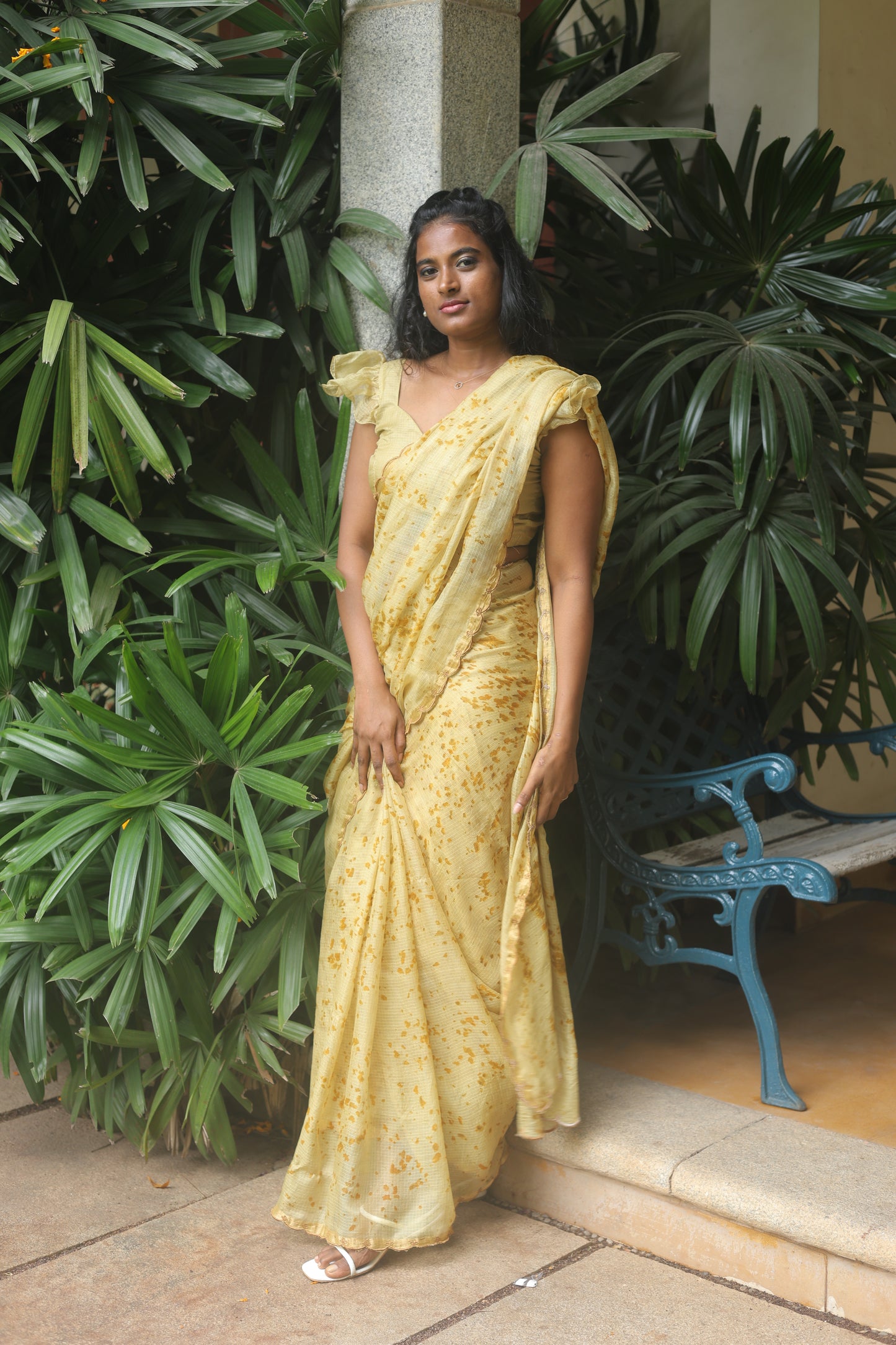 Meet Suvana — Naturally Dyed & Eco-Printed Pure Kota Silk Saree