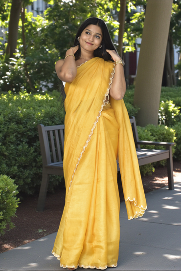 Ara -Naturally dyed kota silk saree